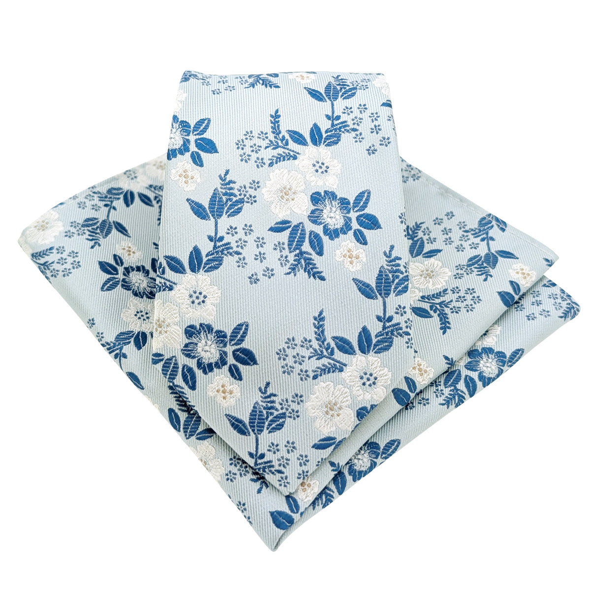 Pale-Blue-Blossom-Wedding-Tie-and-Pocket-Square