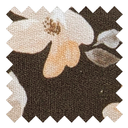 Pale Brown Roses Cotton Wedding Swatch