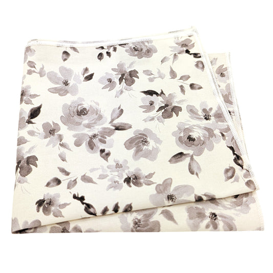 Pale-Ivory-Roses-Cotton-Pocket-Square