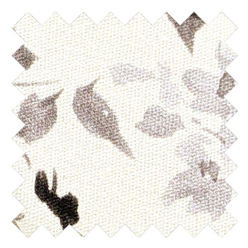 Pale Ivory Roses Cotton Wedding Swatch