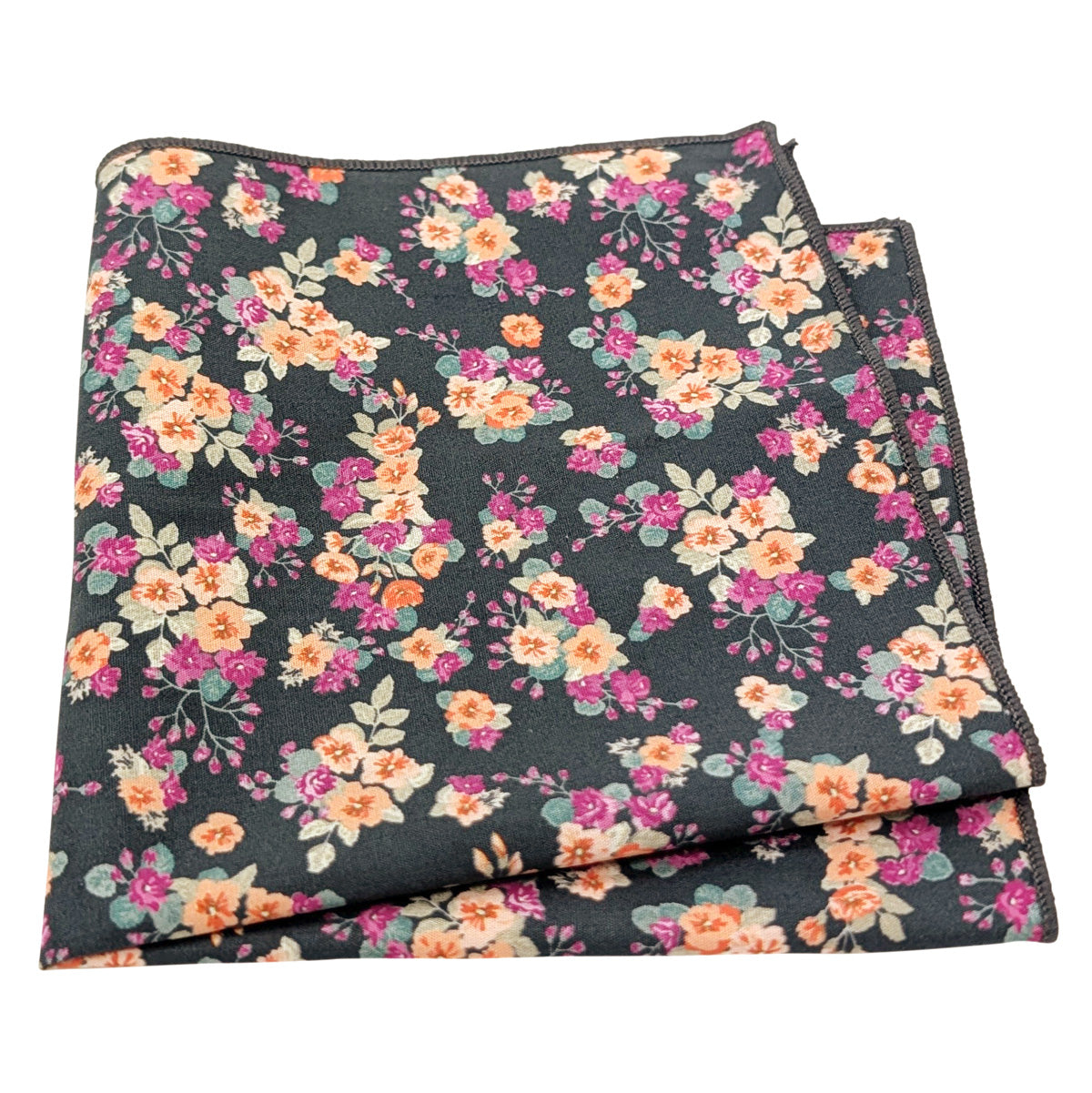 Peach-Primrose-Cotton-Pocket-Square