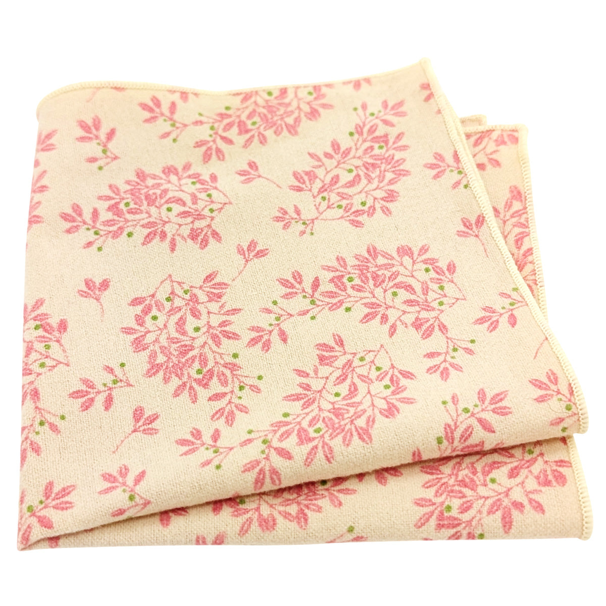 Pink-Leaves-Brushed-Cotton-Pocket-square