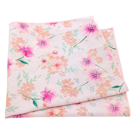 Pink-Posy-Cotton-Pocket-Square