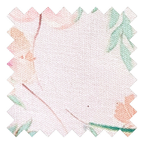 Pink Posy Cotton Wedding Swatch