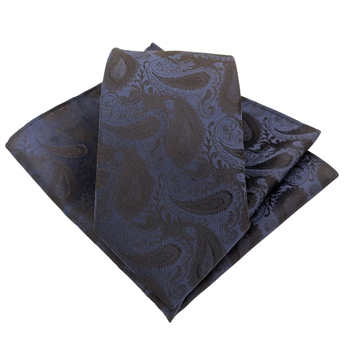 Prussian-Blue-Paisley-Wedding-Tie-and-Pocket-Square-Set