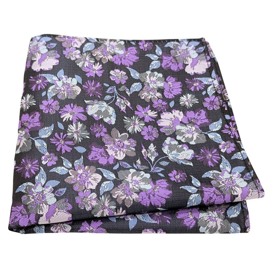 Purple-Flowers-Pocket-Square