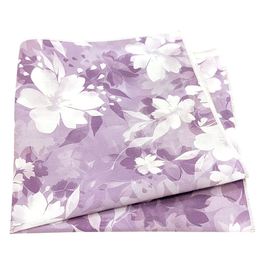 Purple-Petals-Cotton--Pocket-square