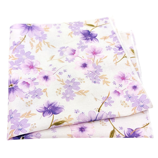 Purple-Posy-Cotton-Pocket-square