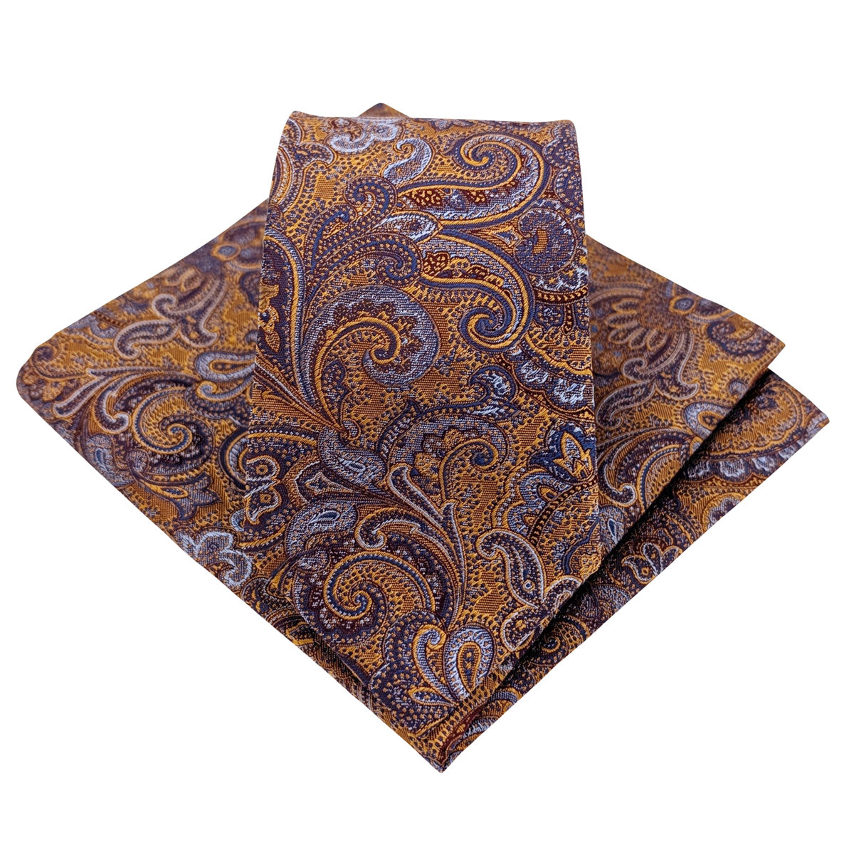 Purple-_-Gold-Paisley-Wedding-Tie-and-Pocket-Square-Set
