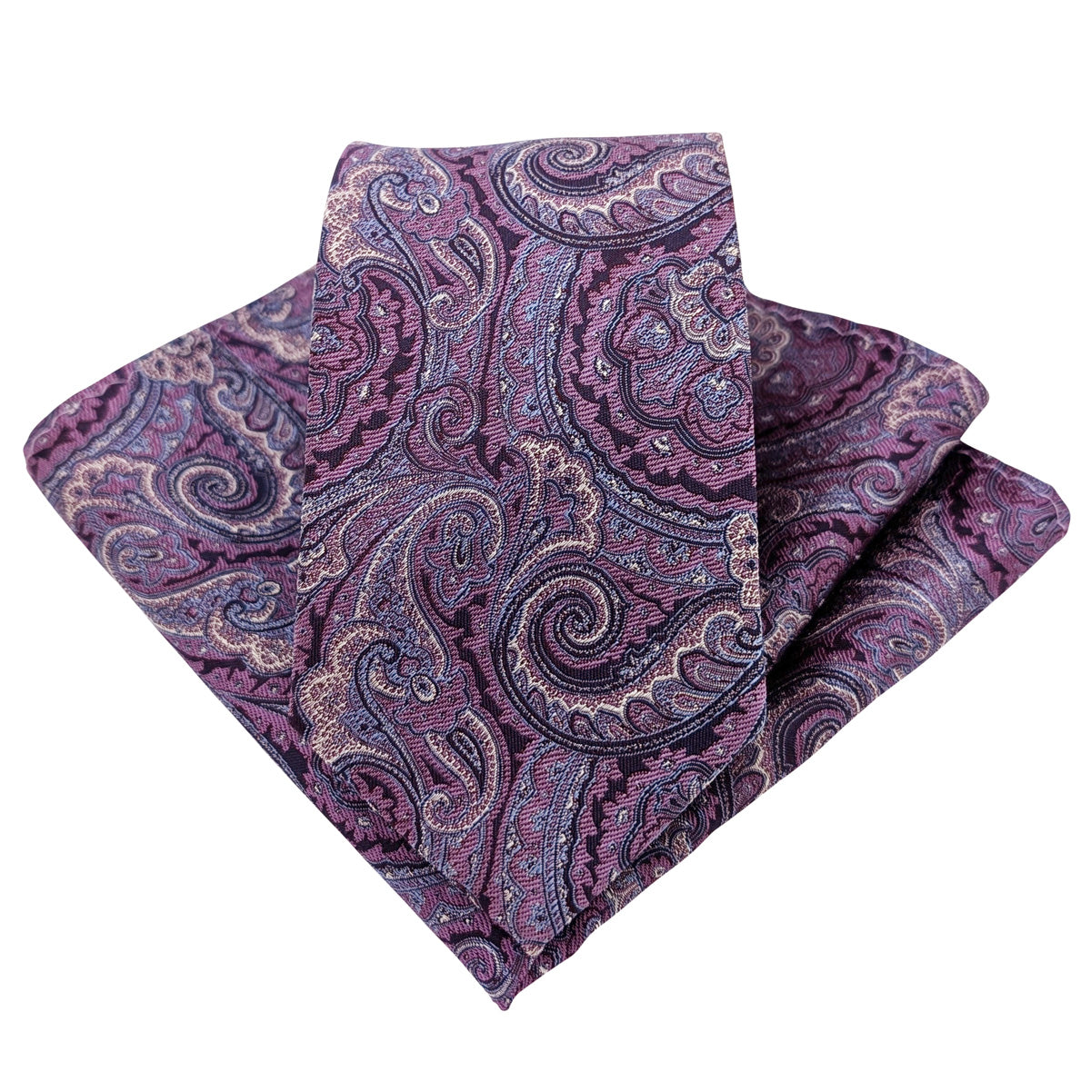 Purple-_-Sky-Paisley-Silk-Wedding-Tie-and-Pocket-Square-Set
