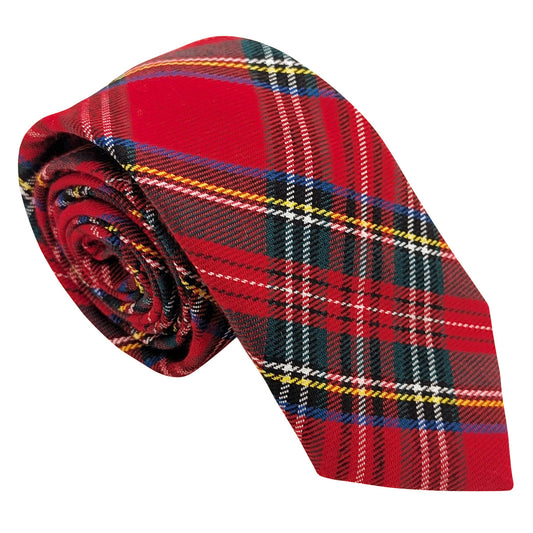 Red-Tartan-Wedding-Tie