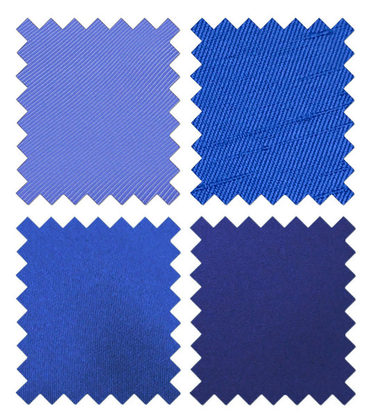Royal Blue Wedding Tie Swatch Pack