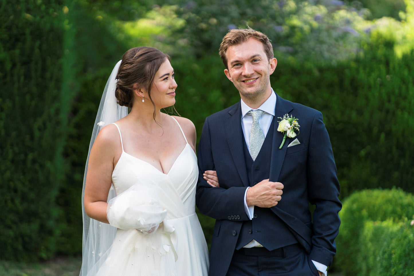 Sage & Silver Leaves Wedding Swatch