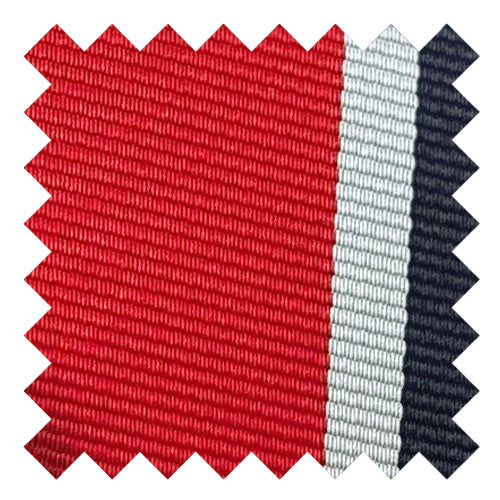Scarlet Stripe Wedding Swatch
