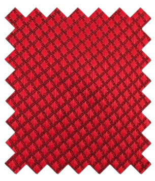 Scarlet Textured Wedding Swatch