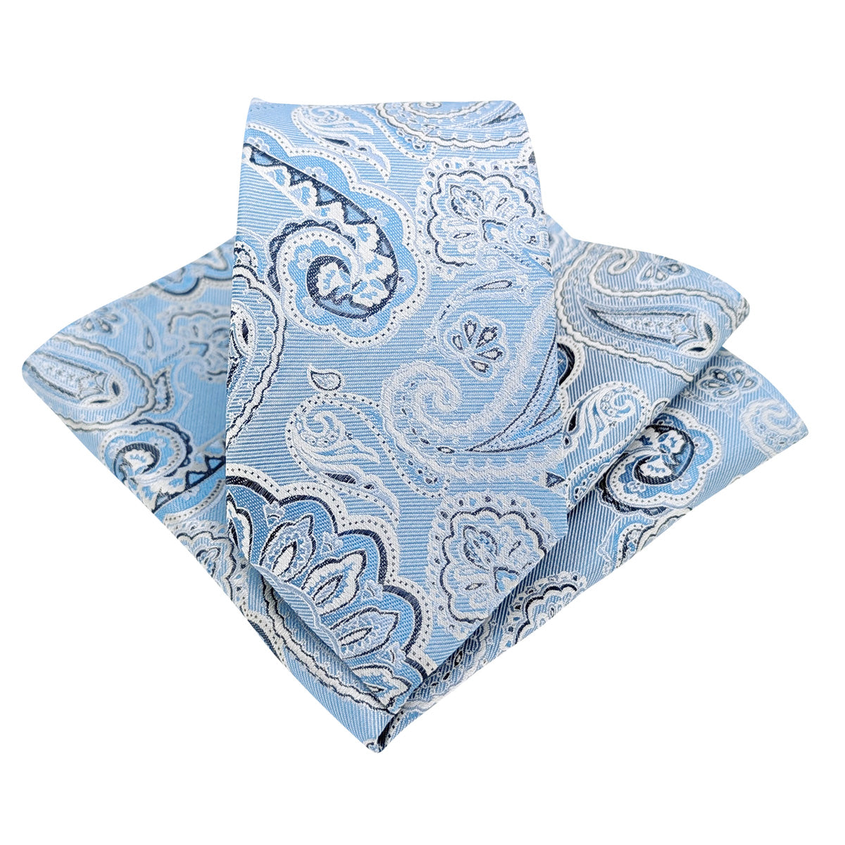 Sky-Paisley-Silk-Wedding-Tie-_-Pocket-Square-Set