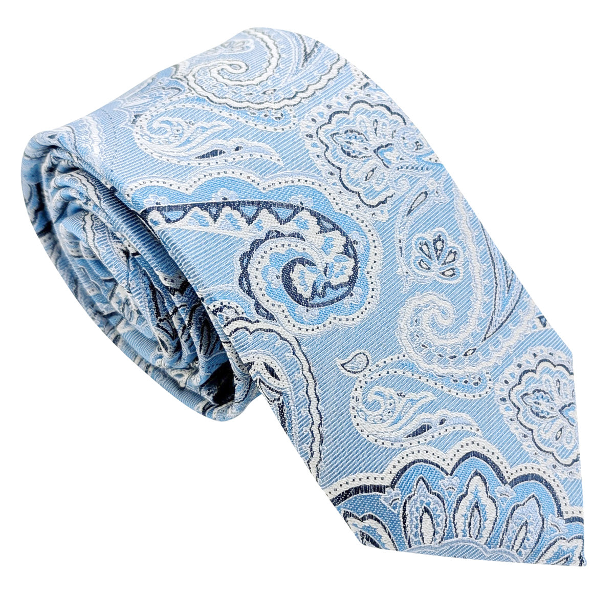 Sky-Paisley-Silk-Wedding-Tie