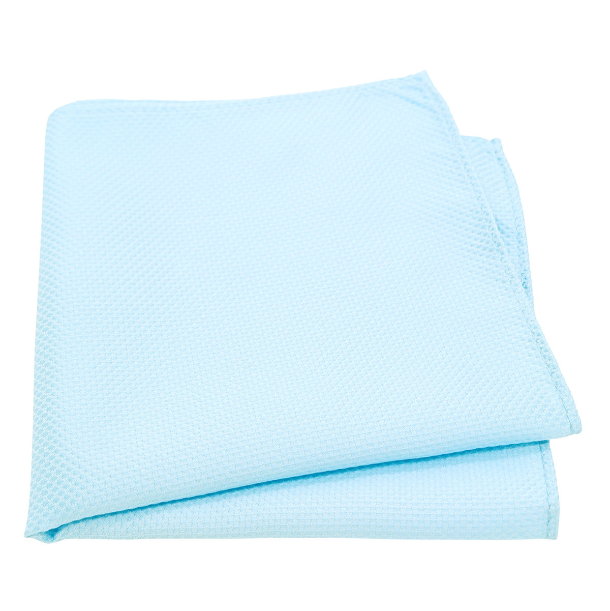 Sky Textured Pocket Square
