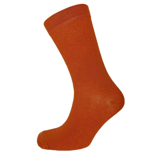 Rust Wedding Socks