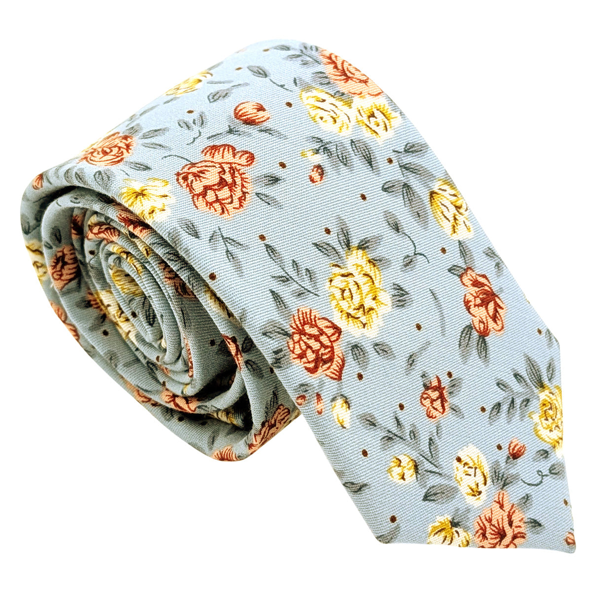 Soft-Blue-Floral-Cotton-Wedding-Tie