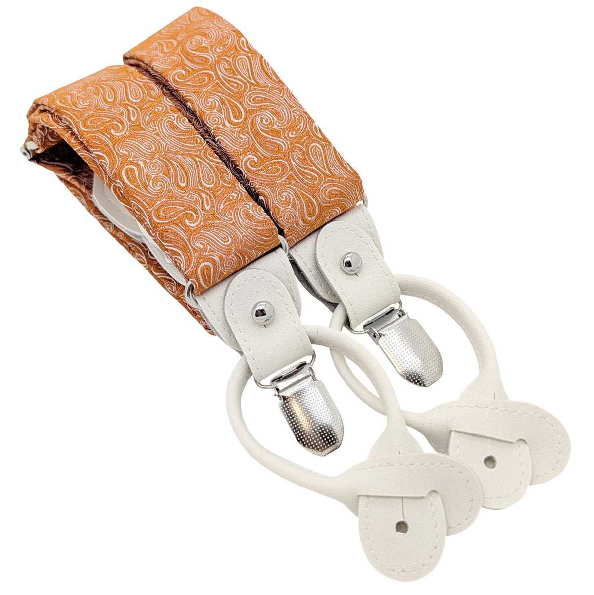Spice Paisley Wedding Braces
