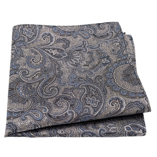 Steel-Blue-Paisley-Silk-Pocket-Square