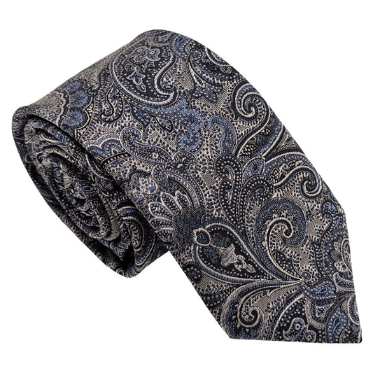 Steel-Blue-Paisley-Silk-Wedding-Tie