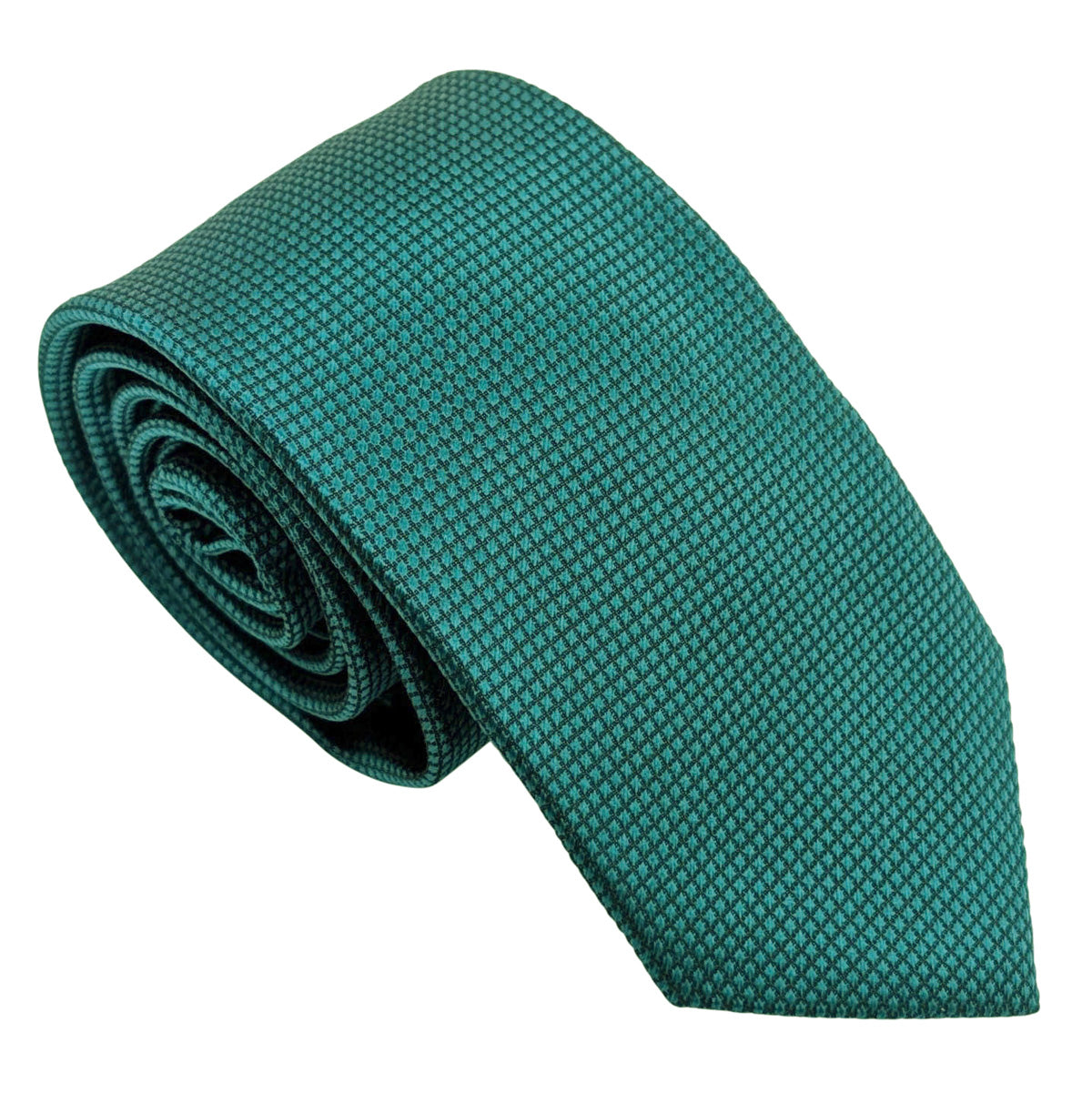 Teal Textured Wedding Tie