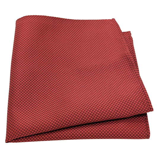 Terracotta Textured Pocket Square