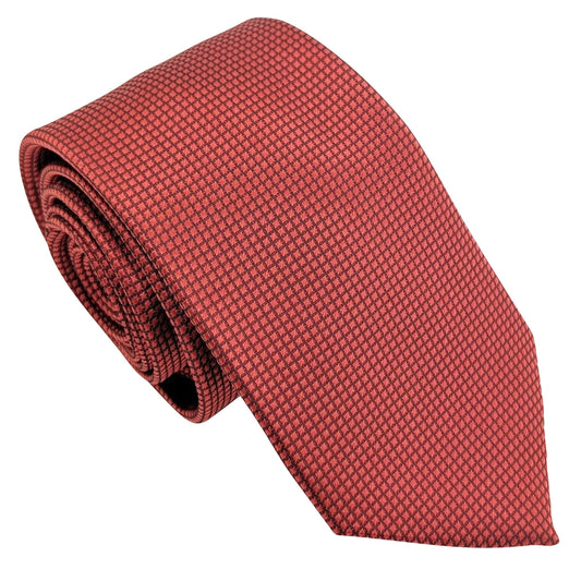 Terracotta Textured Wedding Tie