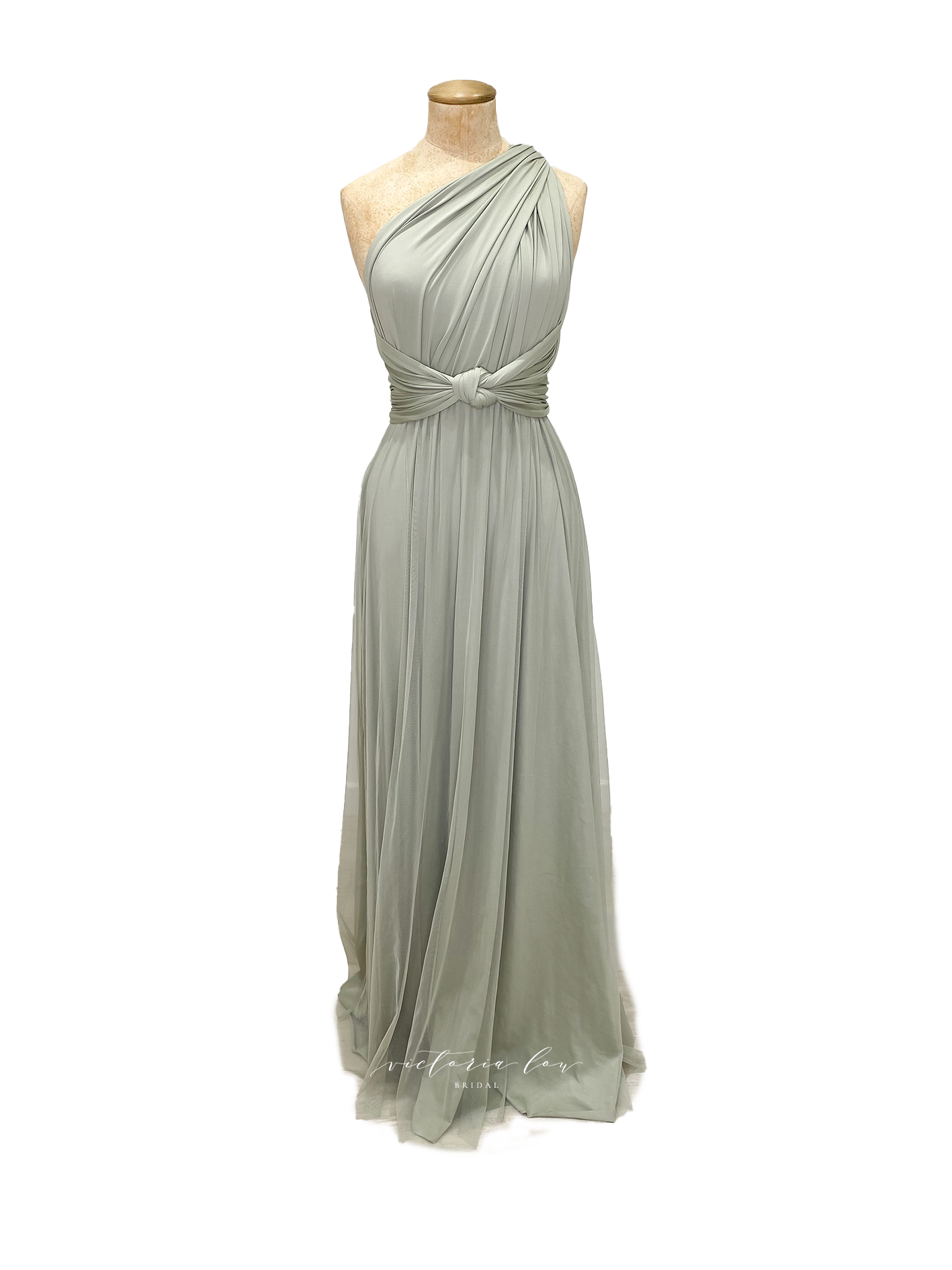 Matching Tie Swatch - Fossil Dress from Victoria Lou Bridal