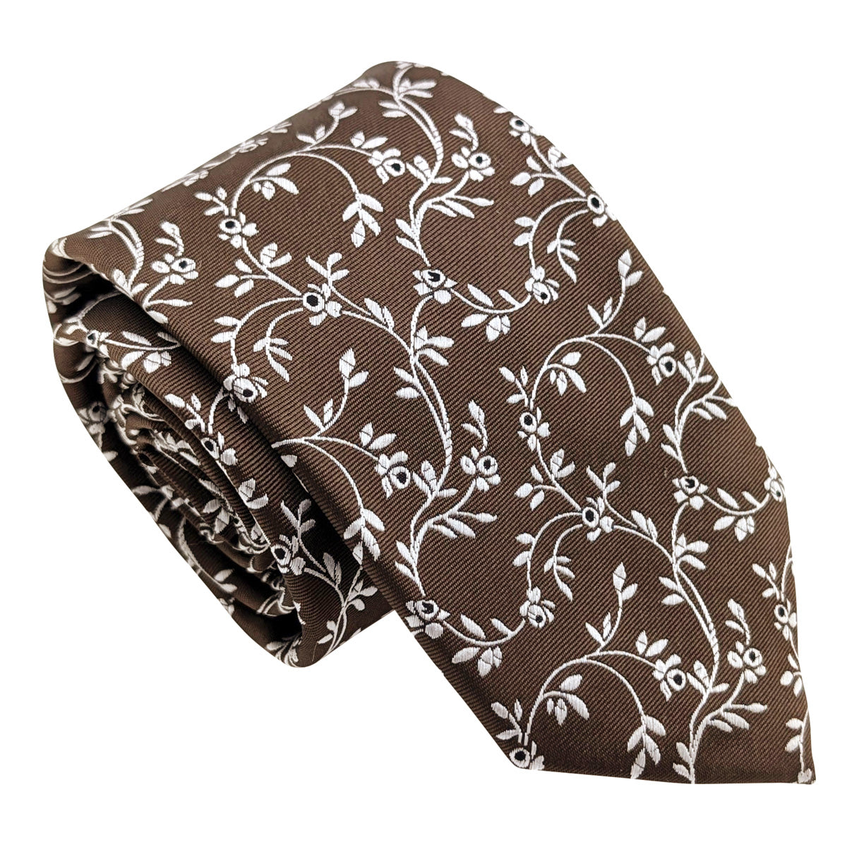 Walnut Leaves Wedding Tie