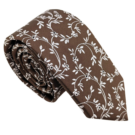 Walnut Leaves boys tie