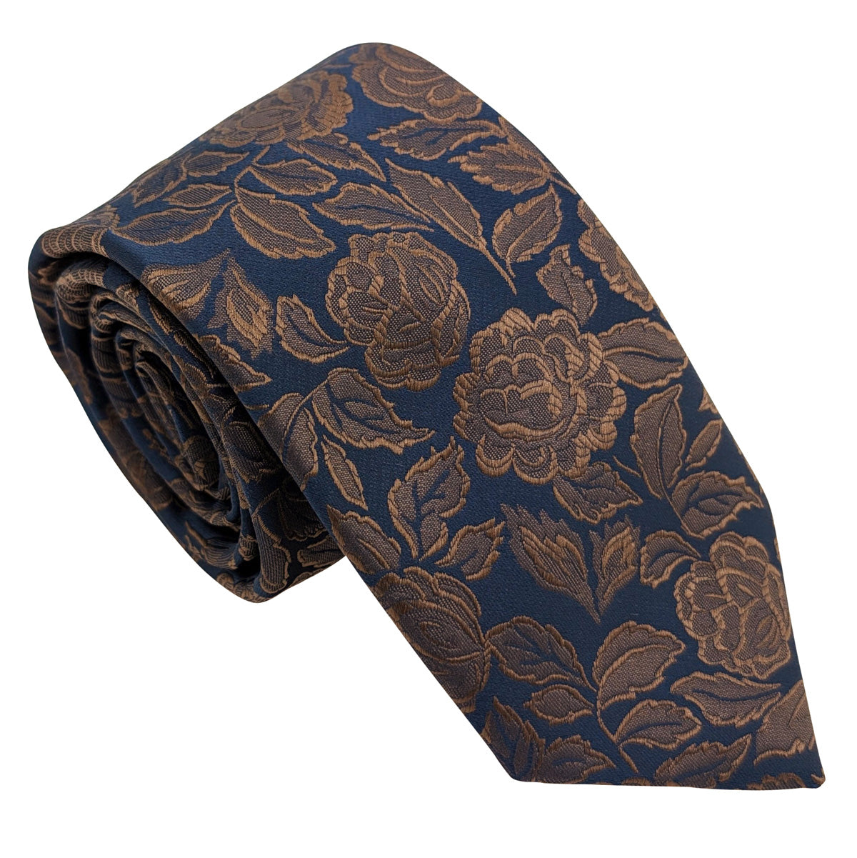 Walnut Roses Wedding Tie