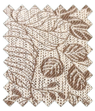 Walnut Woodland Leaves Wedding Tie Swatrch
