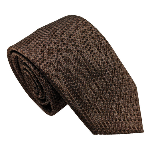 Walnut Woven Wedding Tie