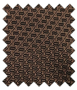 Walnut Woven Wedding Tie Swatch
