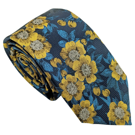 Yellow-Daisies-Wedding-Tie