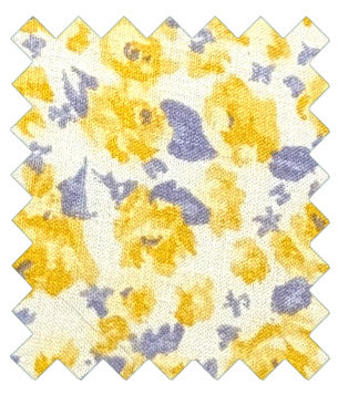 Yellow-Ditsy-Floral-Cotton-Wedding-Tie-swatch