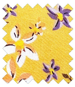 Yellow-Floral-Cotton-Wedding-Tie-swatch