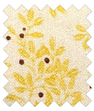 Yellow-Leaves-Brushed-Cotton-Wedding-Tie-swatch