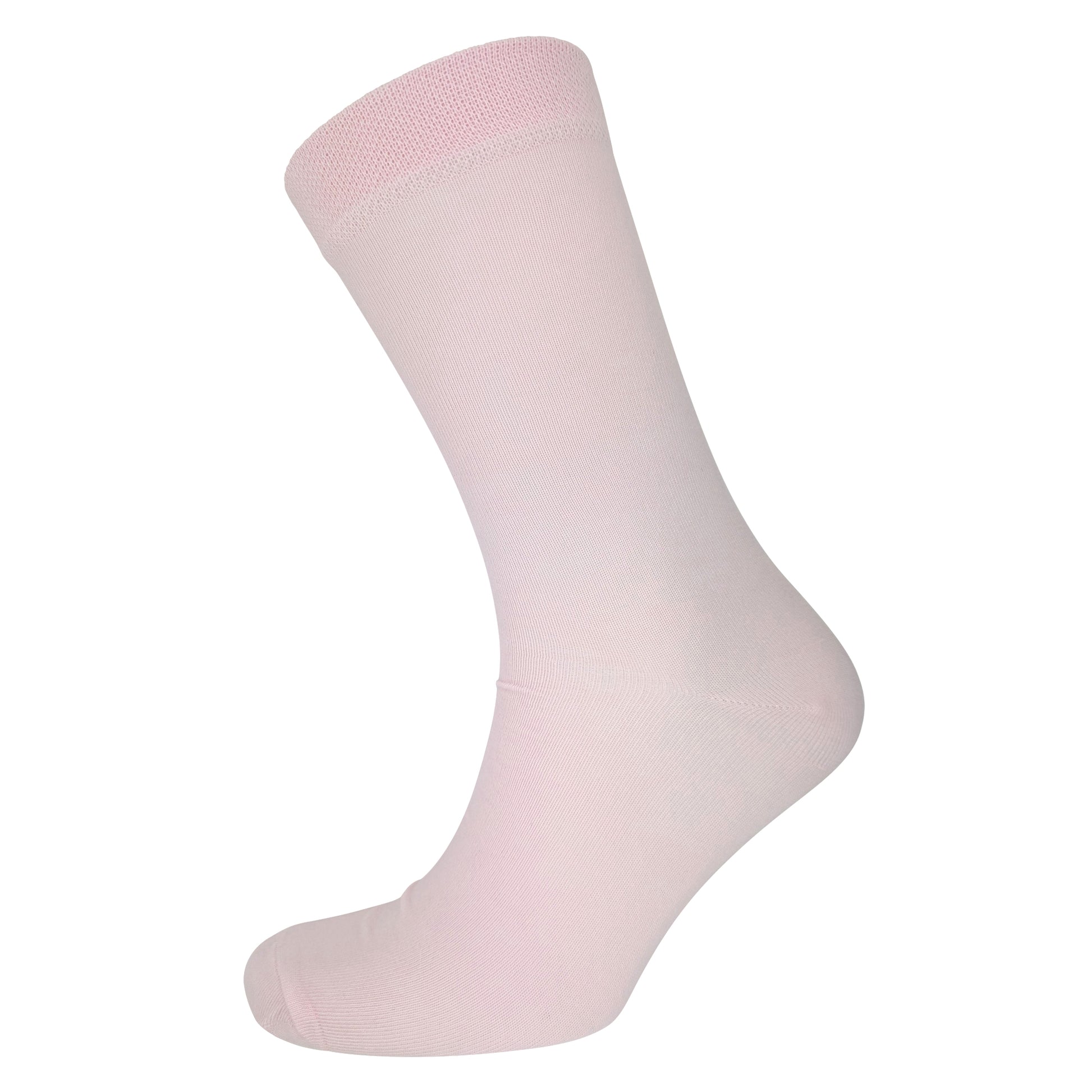 Baby Blush matching socks for wedding