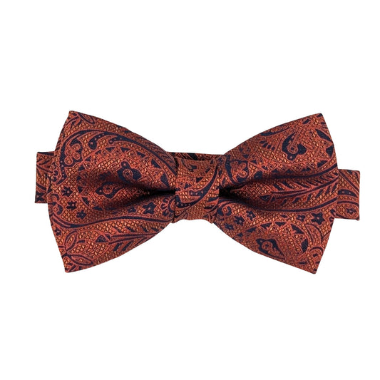 Sunset Lace Paisley Boys Bow Ties