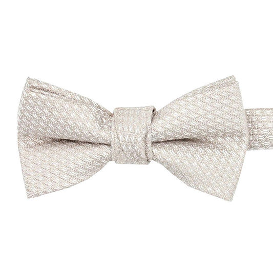 Oyster Woven Boys Bow Ties