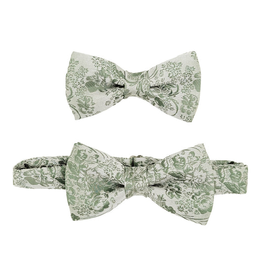 Wild Sage Floral Boys Bow Ties
