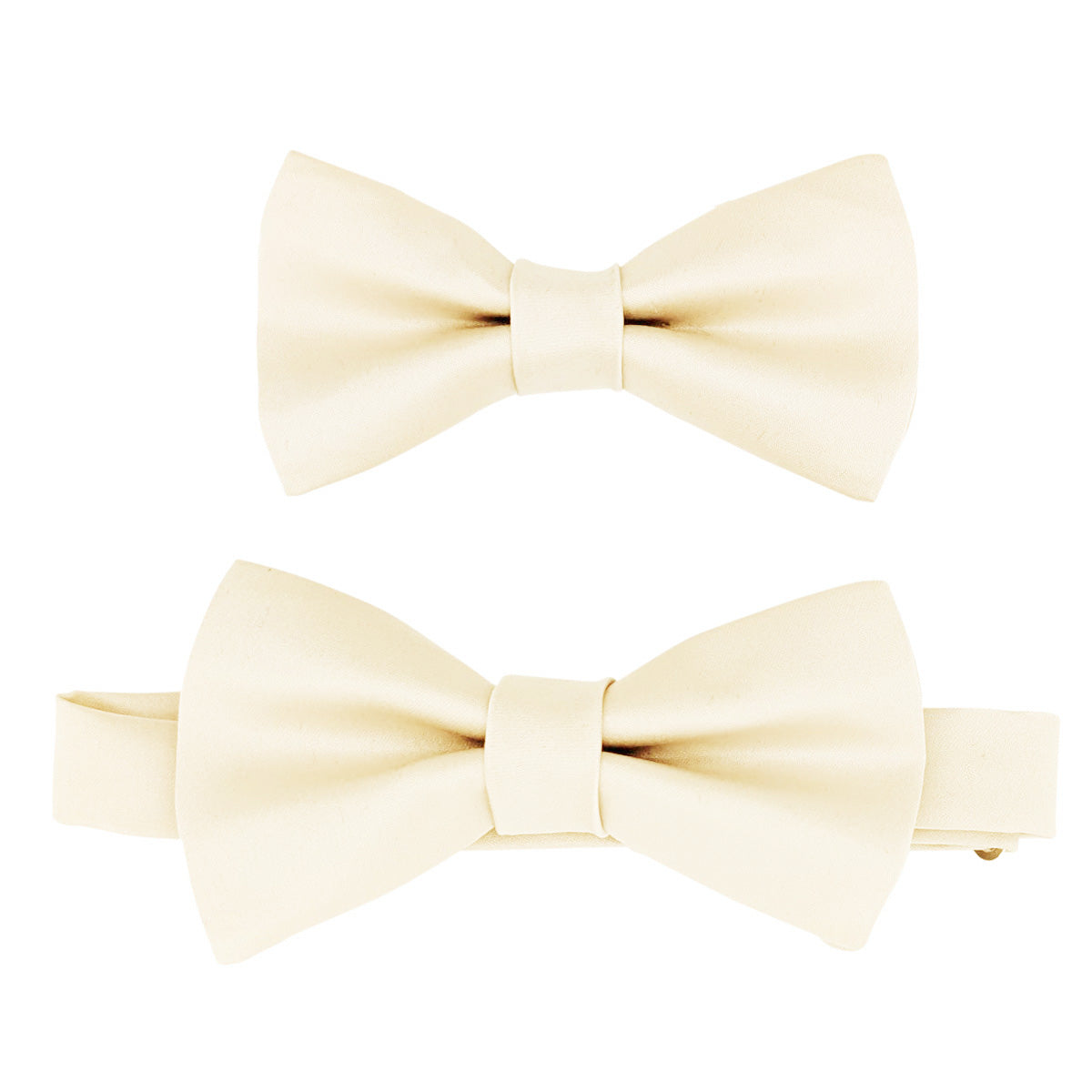 Vanilla Suede Boys Bow Ties