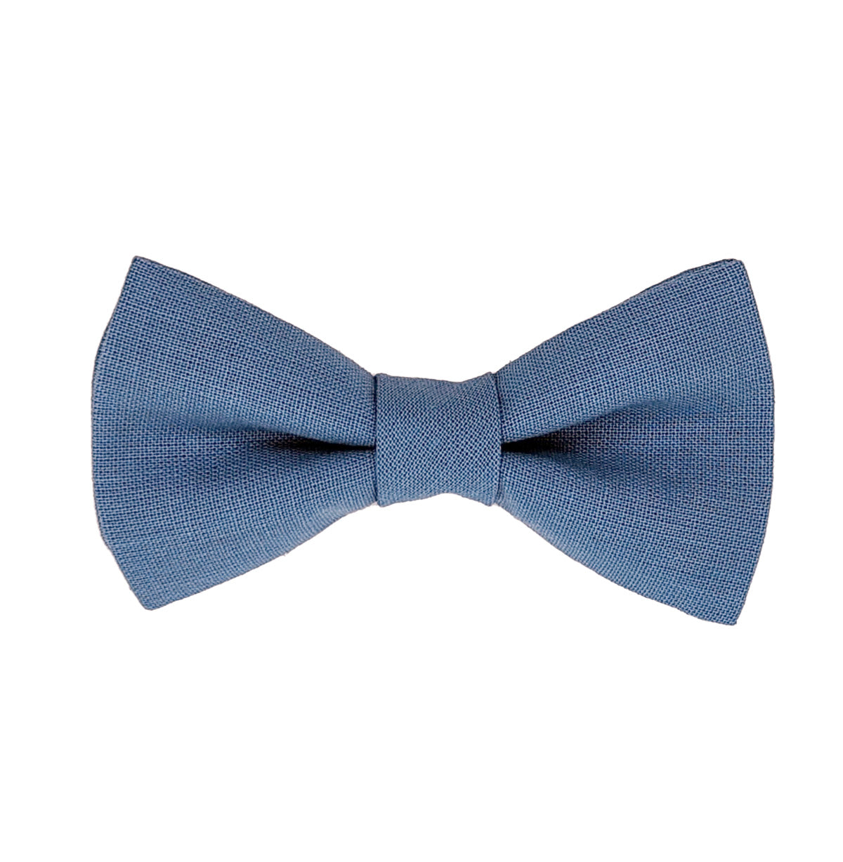 Mineral Blue Cotton Bow Ties