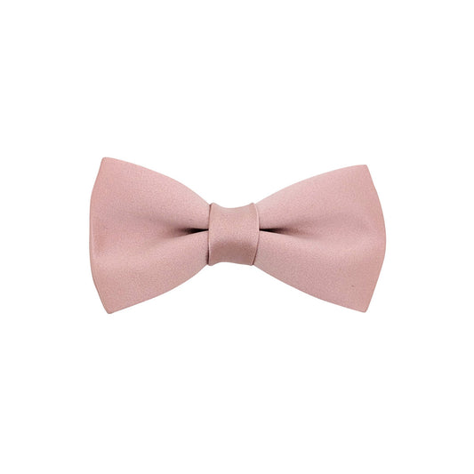 Suede Pink Hair Bow