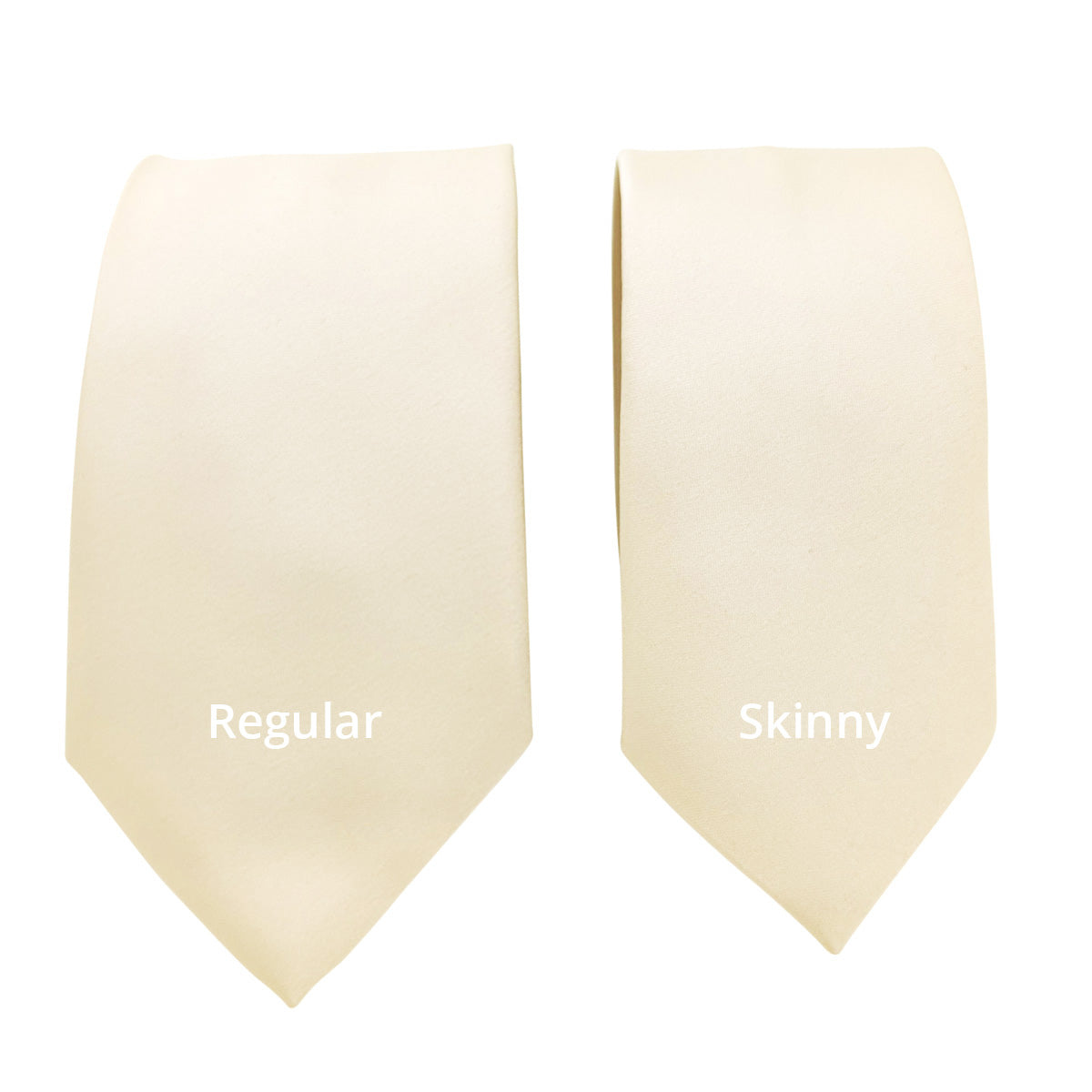 Champagne Ivory Wedding Tie