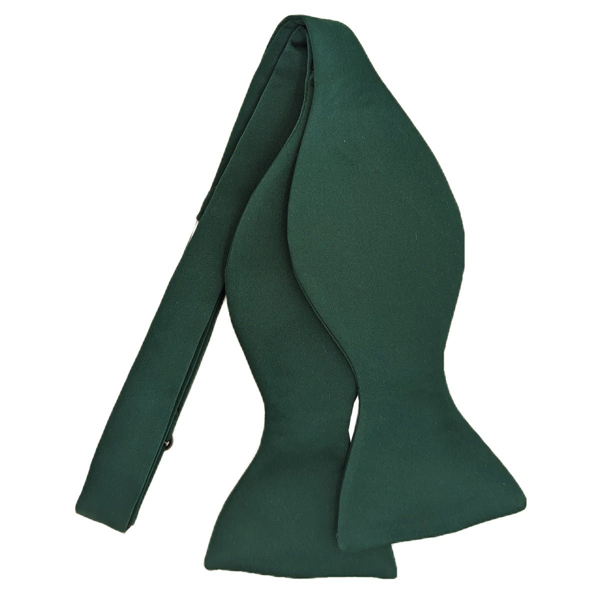 Bottle Green Bow Tie - Wedding Bow Tie - Self - Tie - Bow Tie Only - Swagger & Swoon
